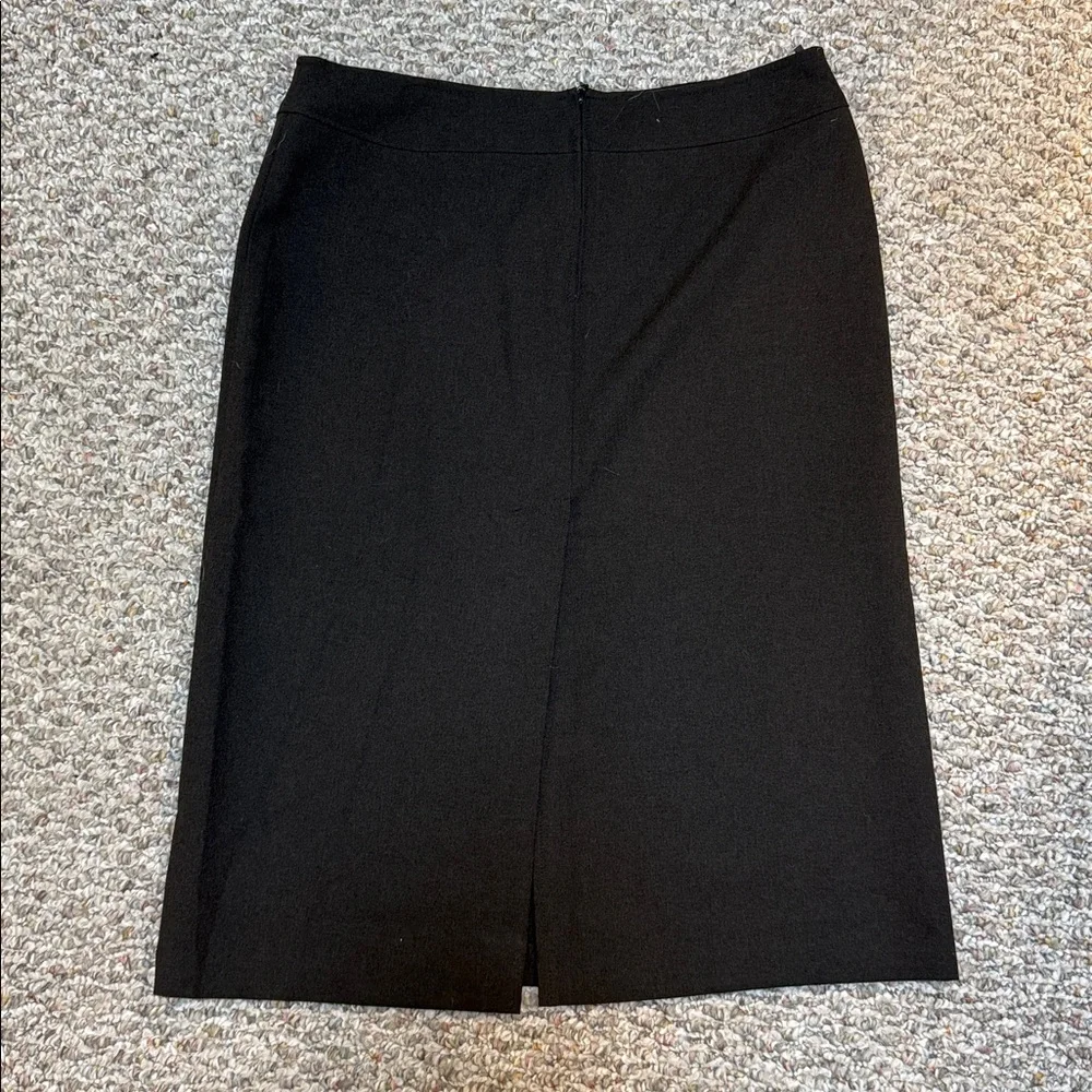 United Colors of Benetton Elegant Black Unlined Women's Skirt-size 44